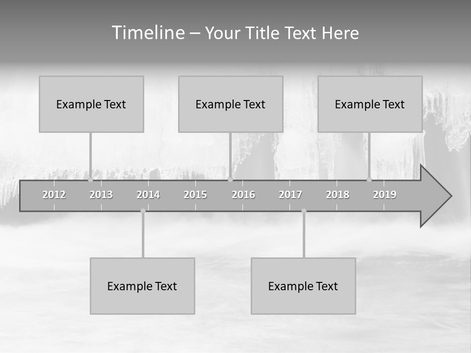 Long Copyspace Scenery PowerPoint Template