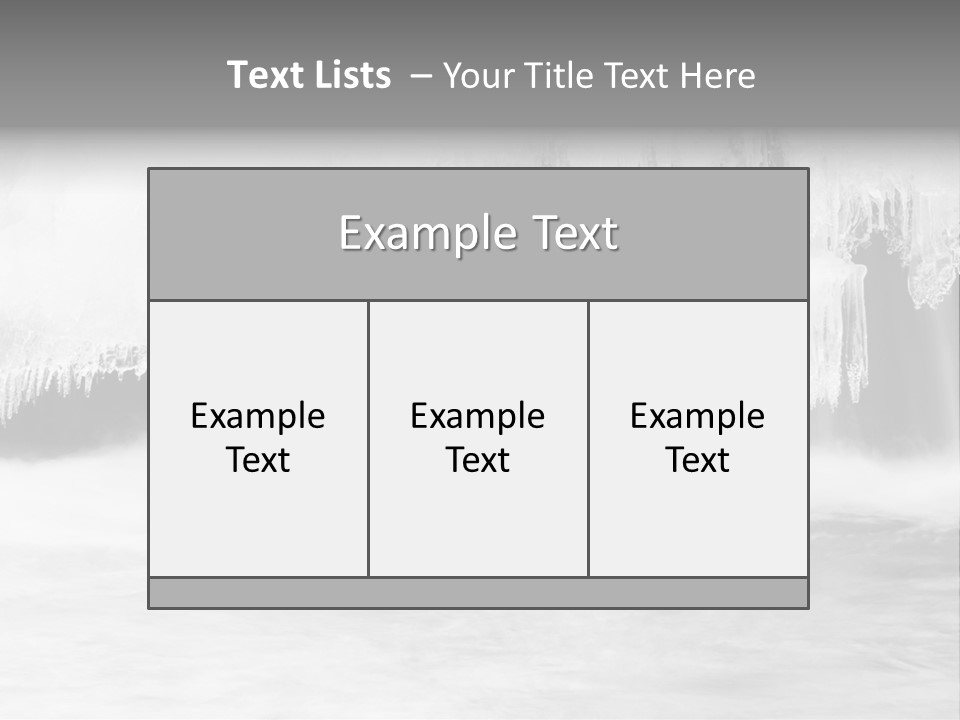 Long Copyspace Scenery PowerPoint Template