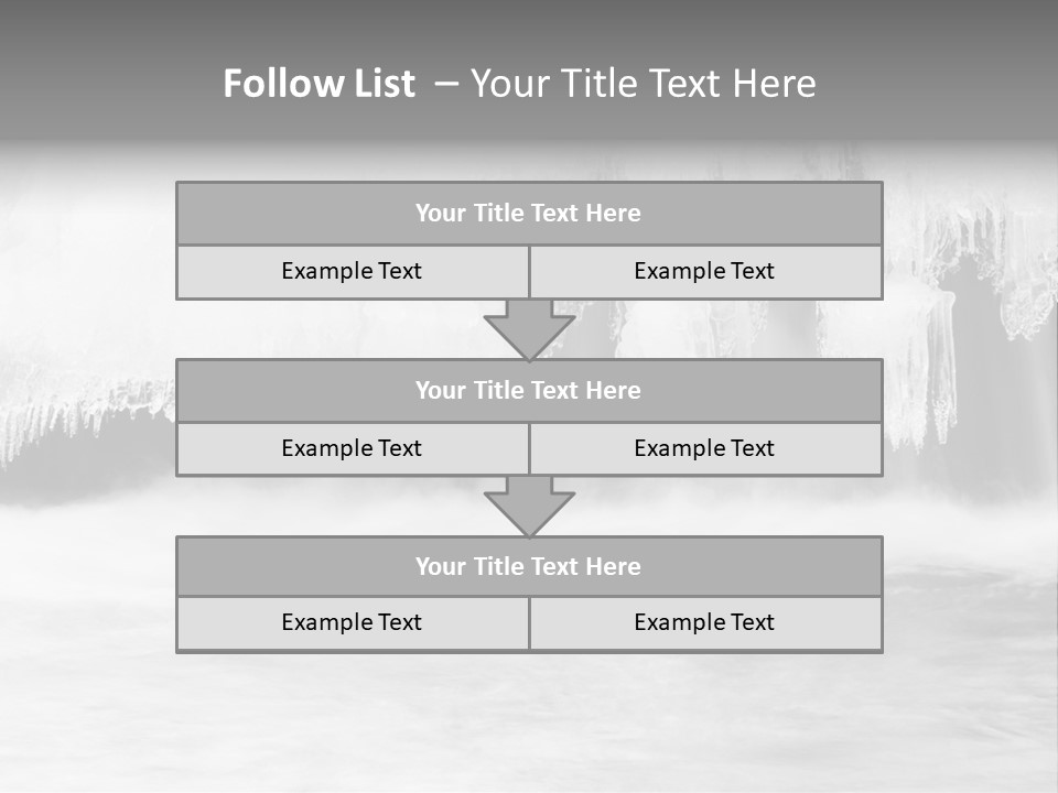 Long Copyspace Scenery PowerPoint Template