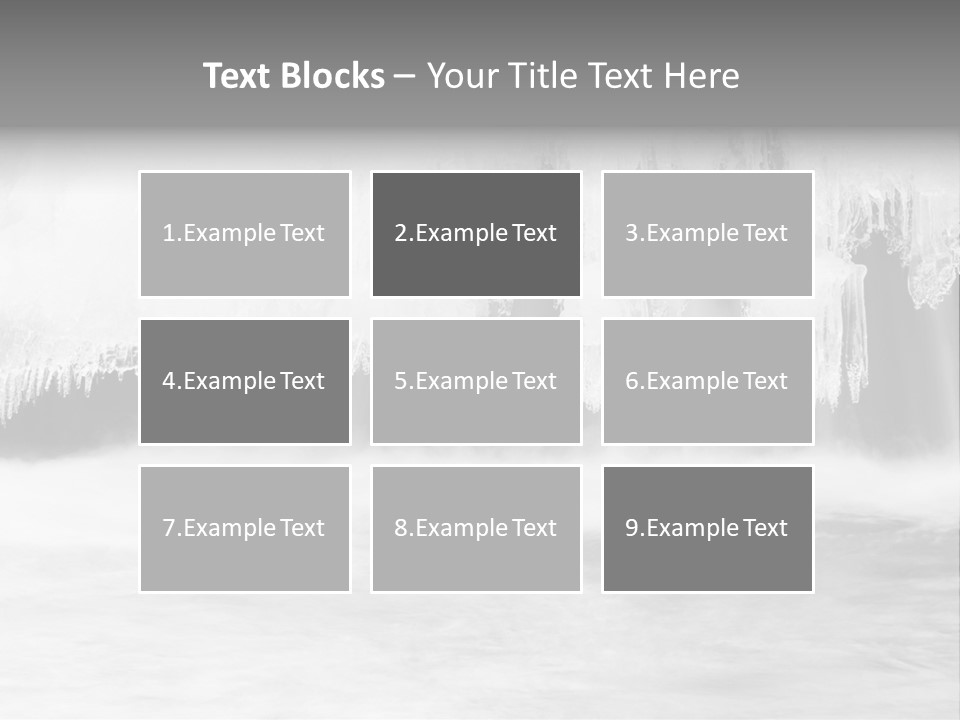 Long Copyspace Scenery PowerPoint Template