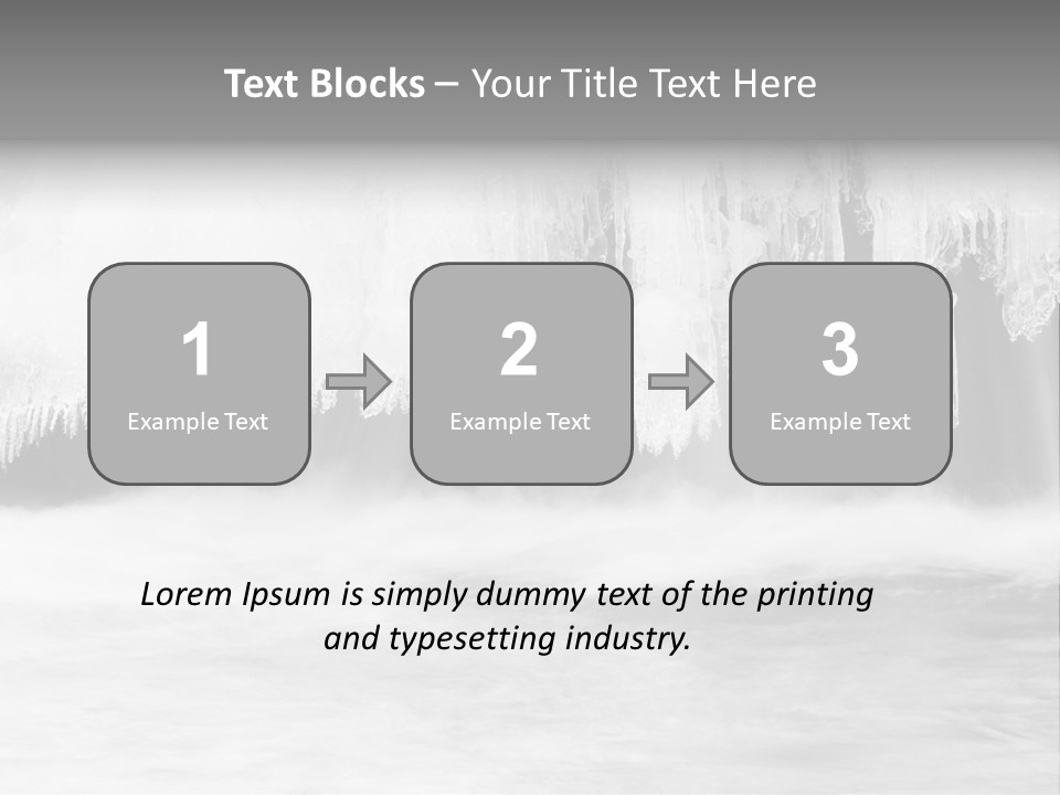 Long Copyspace Scenery PowerPoint Template