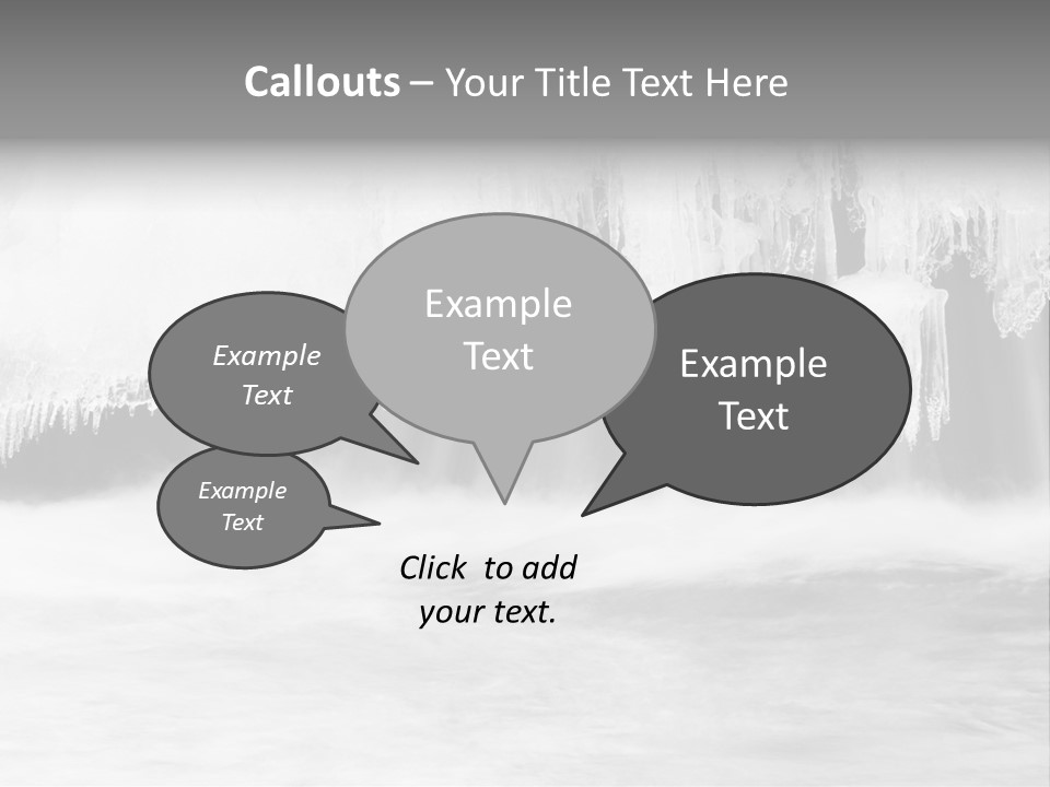 Long Copyspace Scenery PowerPoint Template