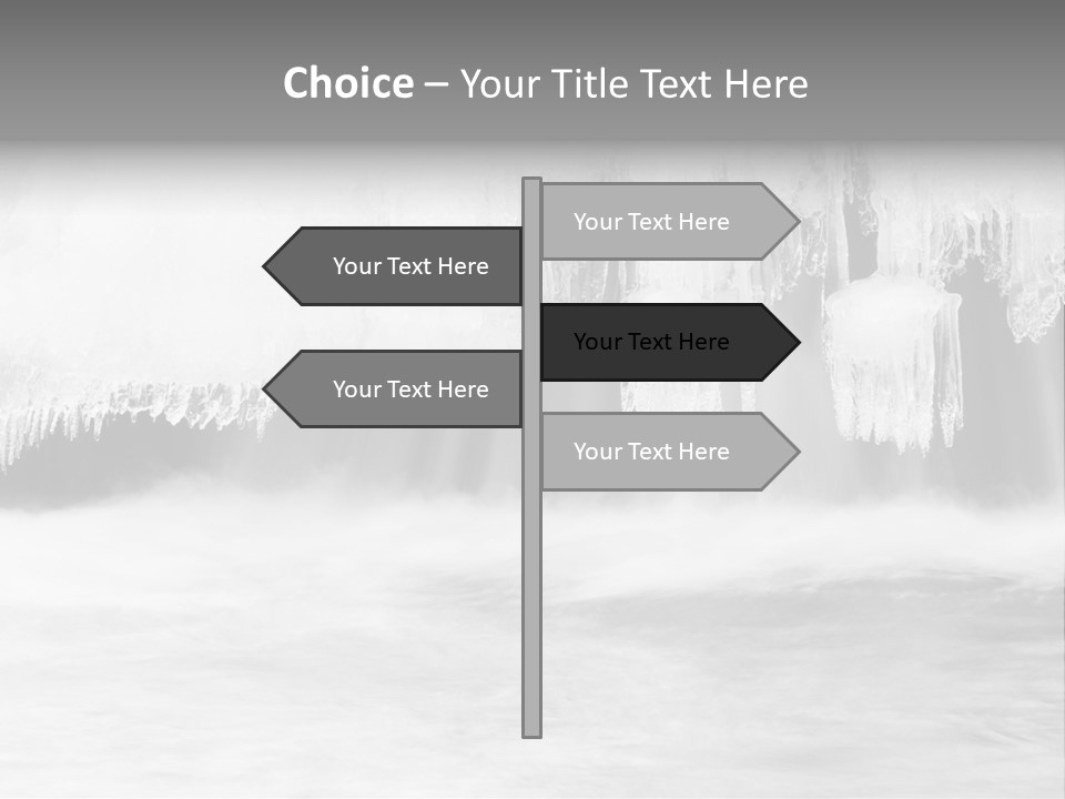 Long Copyspace Scenery PowerPoint Template