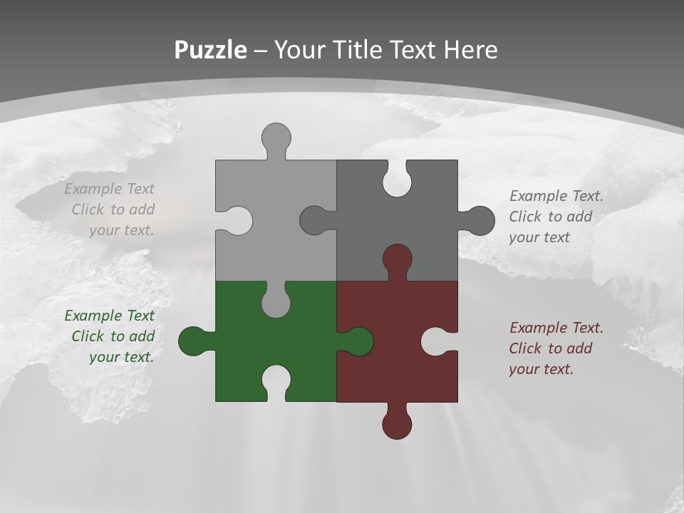 Smoke Fluid Environment PowerPoint Template