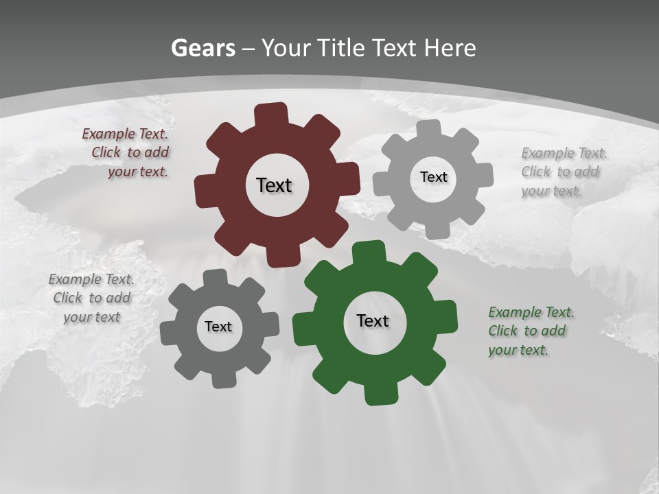 Smoke Fluid Environment PowerPoint Template