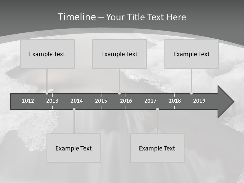 Smoke Fluid Environment PowerPoint Template