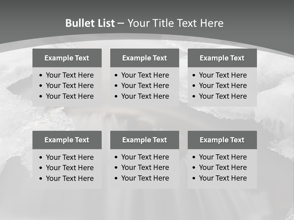 Smoke Fluid Environment PowerPoint Template