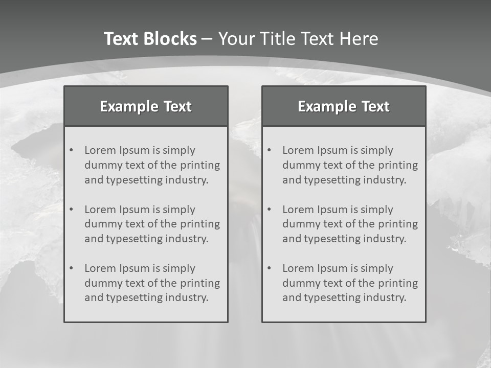 Smoke Fluid Environment PowerPoint Template