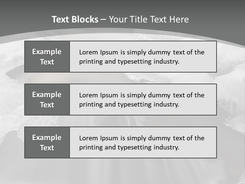 Smoke Fluid Environment PowerPoint Template