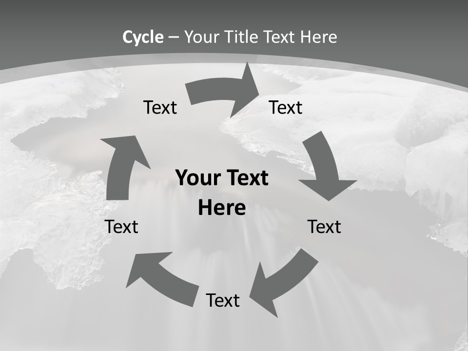 Smoke Fluid Environment PowerPoint Template