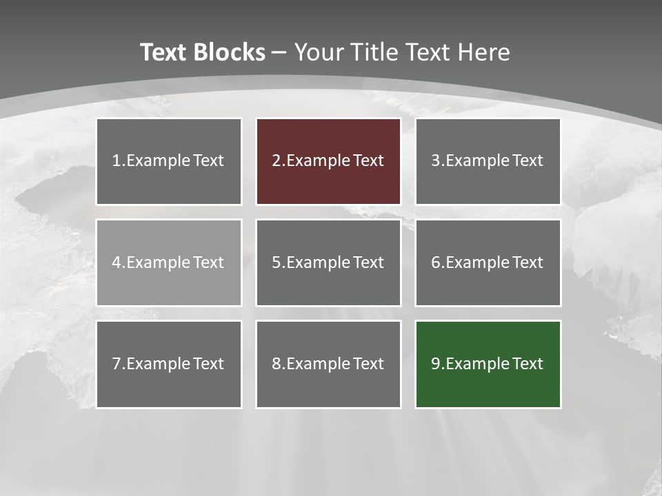 Smoke Fluid Environment PowerPoint Template