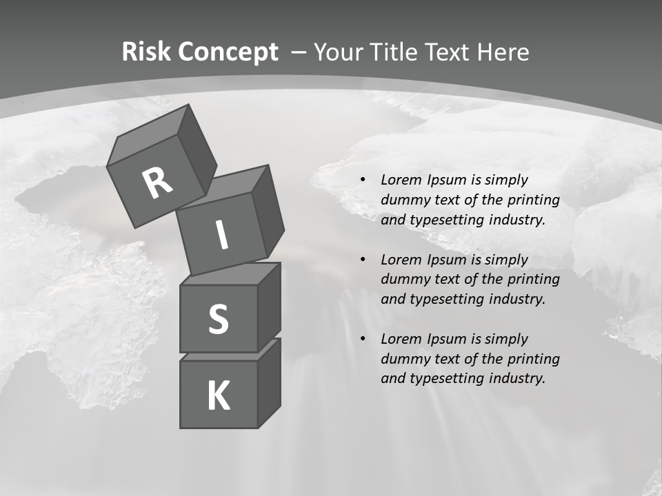 Smoke Fluid Environment PowerPoint Template