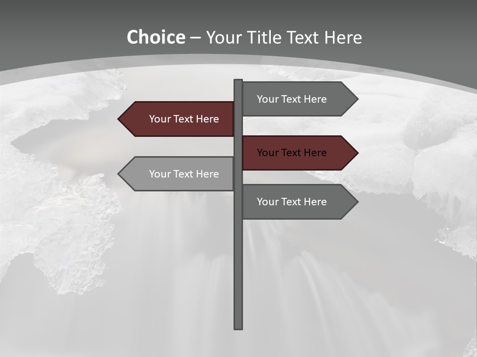 Smoke Fluid Environment PowerPoint Template