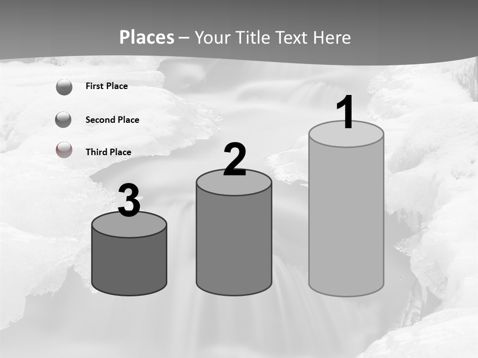 Cold Snow Nature PowerPoint Template