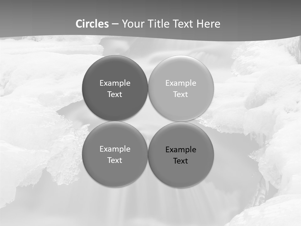 Cold Snow Nature PowerPoint Template