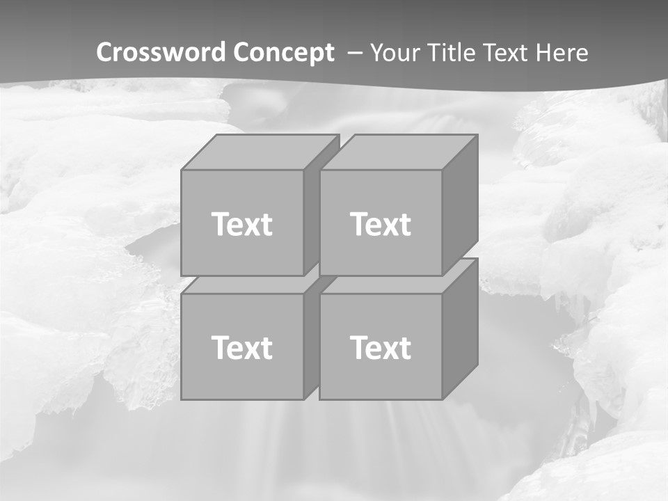 Cold Snow Nature PowerPoint Template
