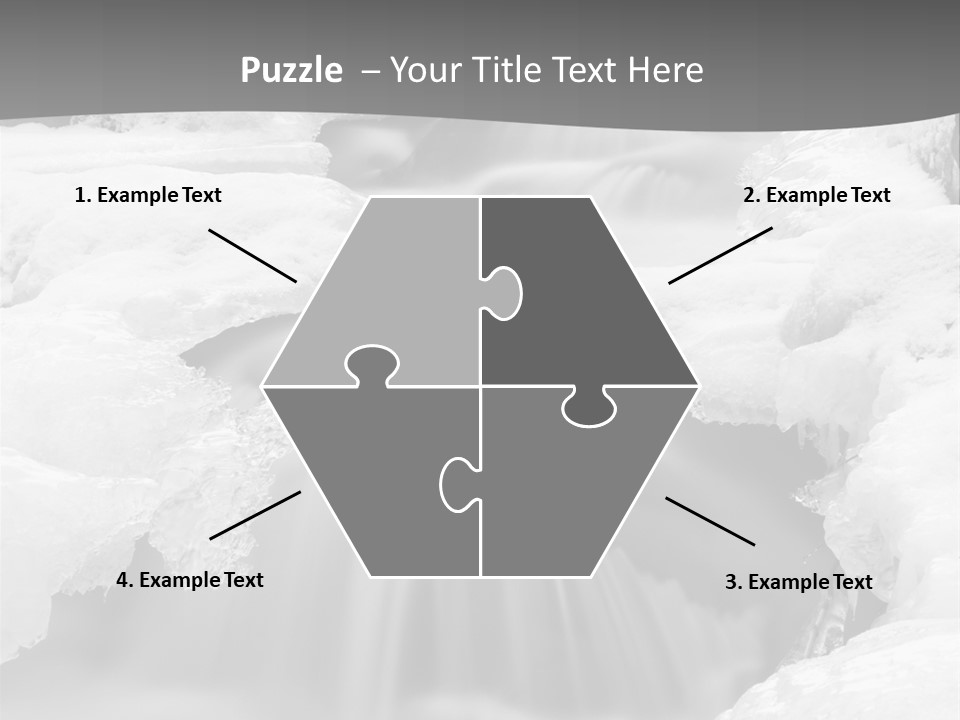 Cold Snow Nature PowerPoint Template