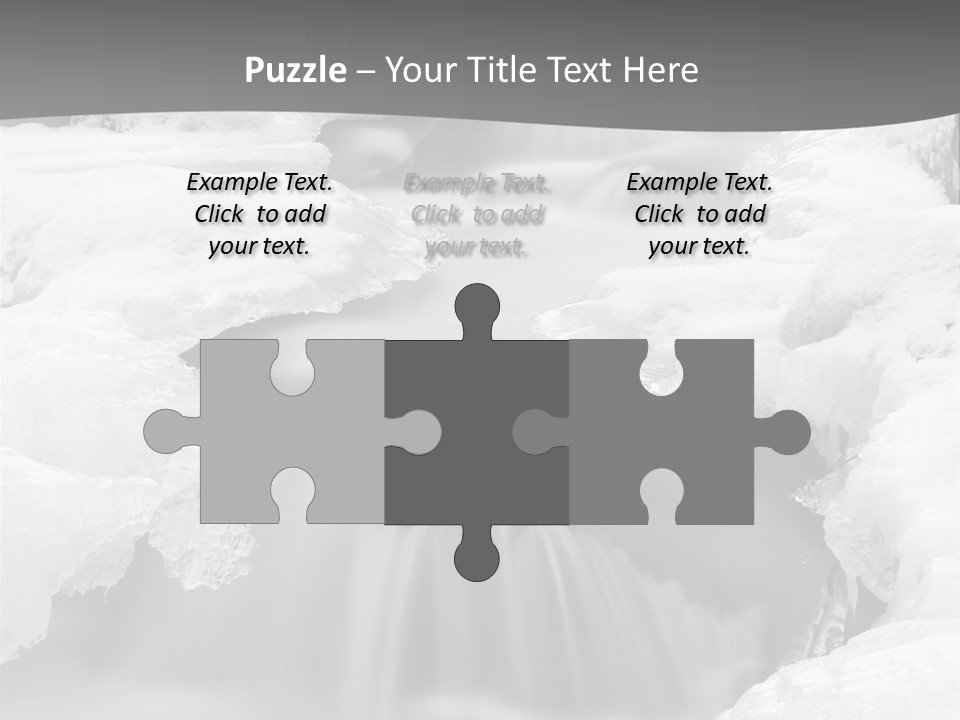 Cold Snow Nature PowerPoint Template