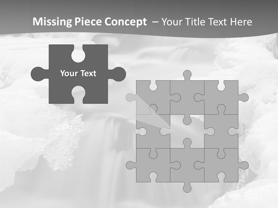 Cold Snow Nature PowerPoint Template