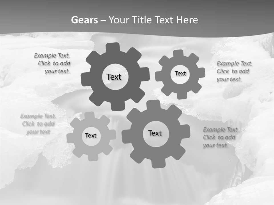 Cold Snow Nature PowerPoint Template