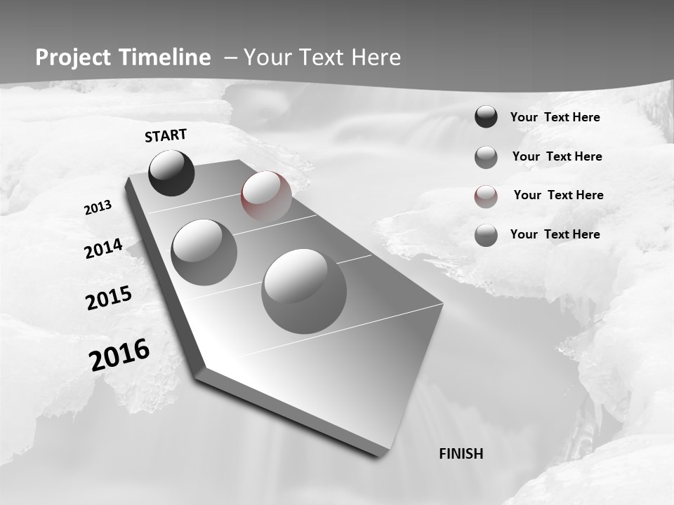 Cold Snow Nature PowerPoint Template
