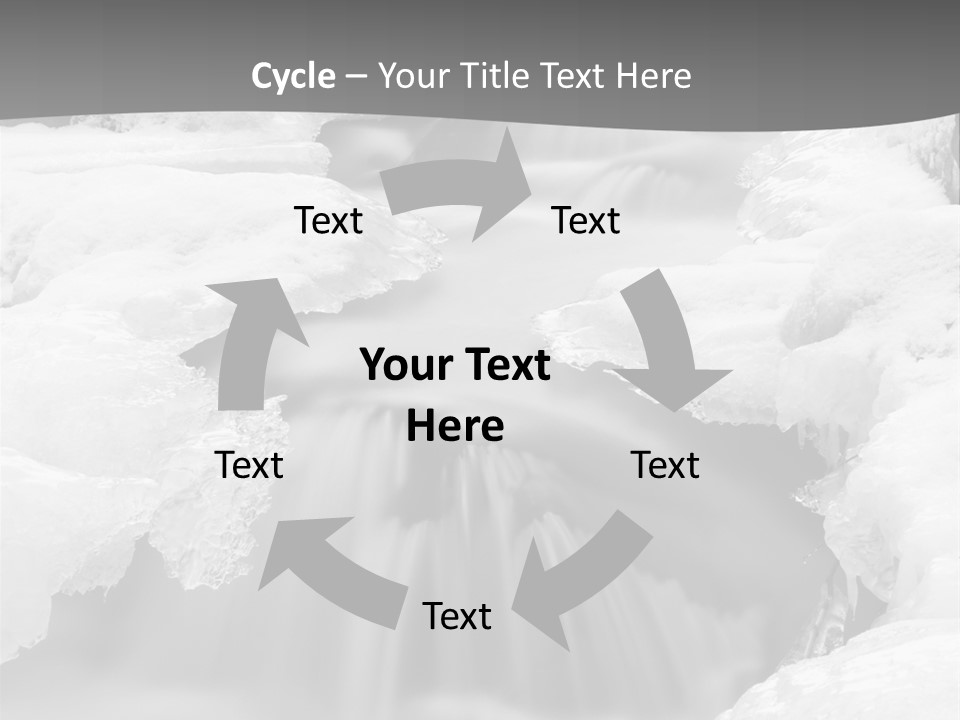 Cold Snow Nature PowerPoint Template