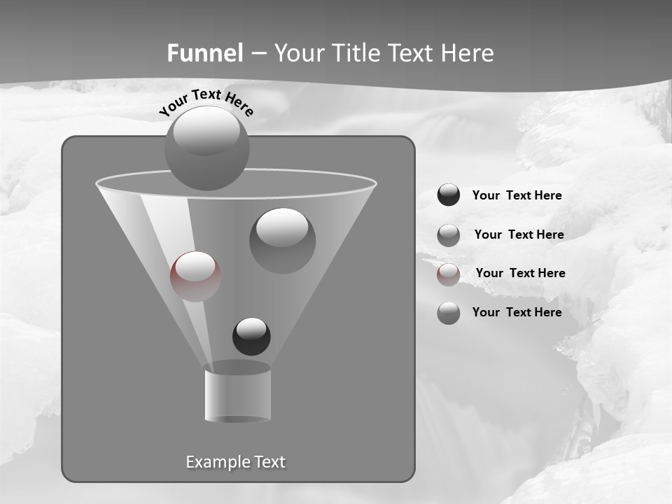 Cold Snow Nature PowerPoint Template
