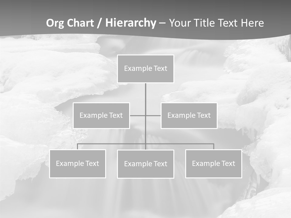 Cold Snow Nature PowerPoint Template