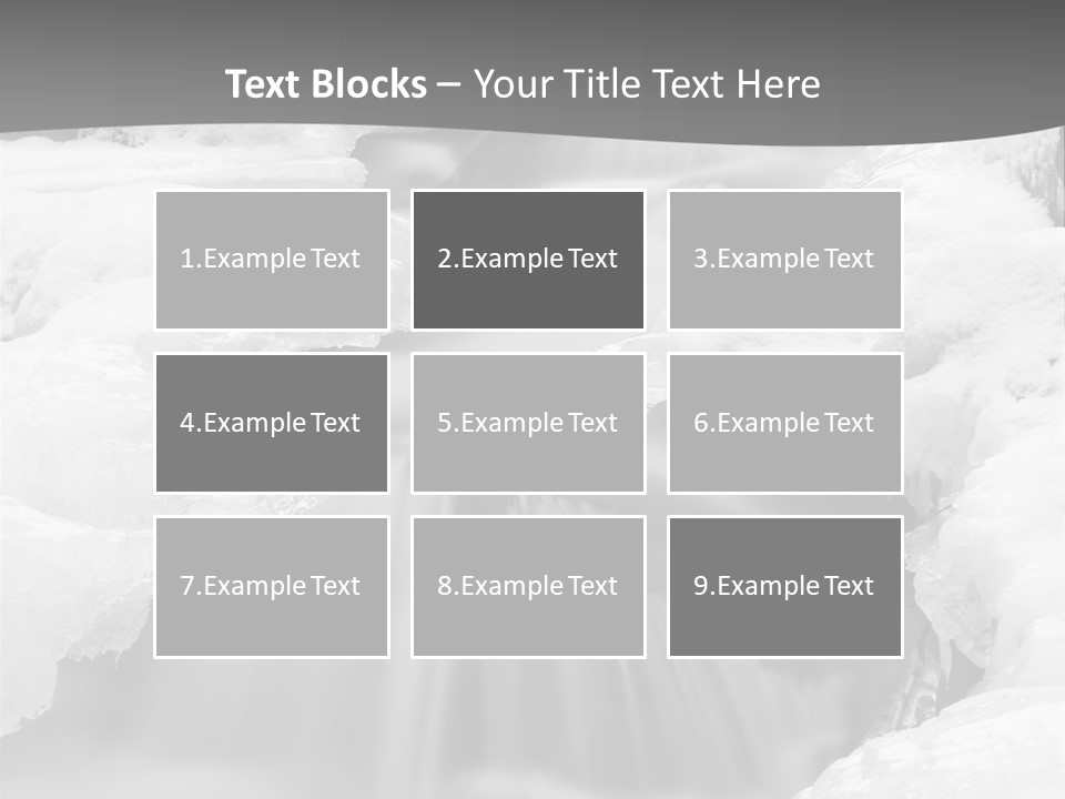 Cold Snow Nature PowerPoint Template