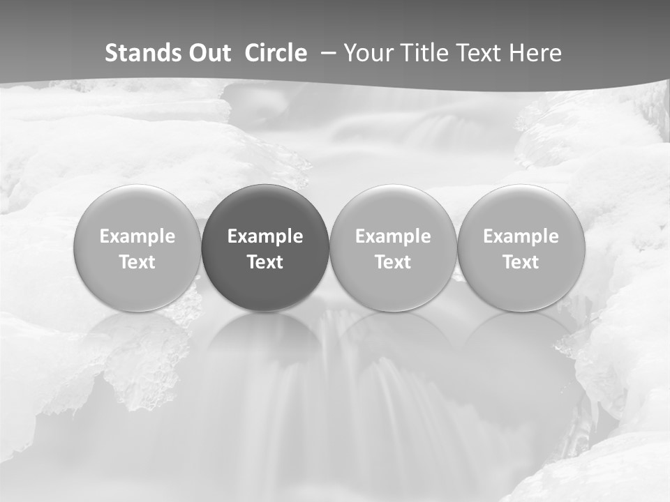 Cold Snow Nature PowerPoint Template