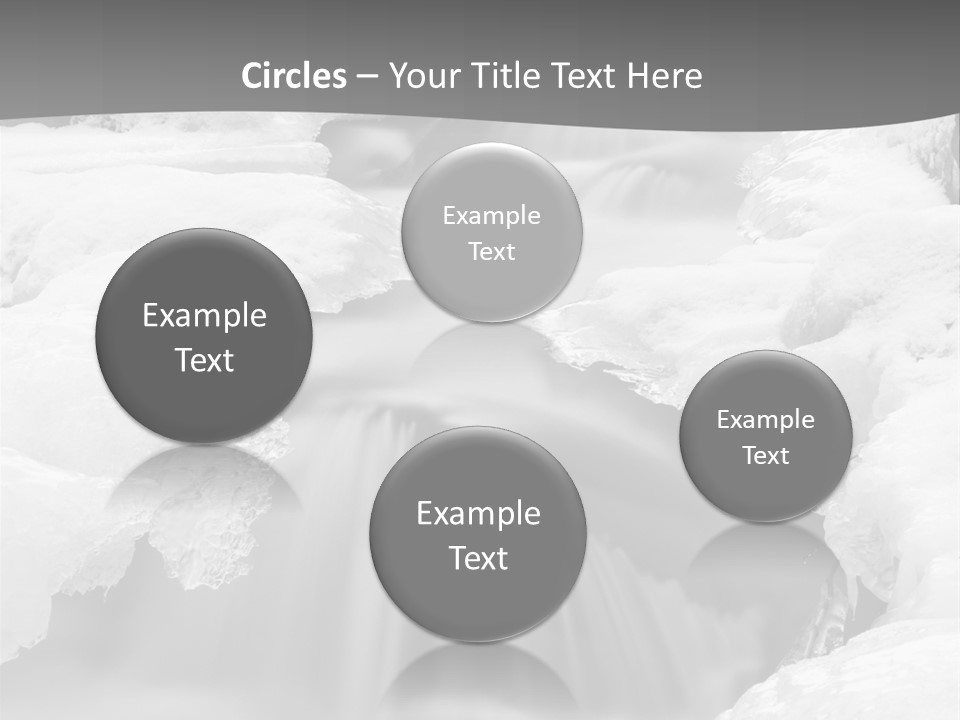 Cold Snow Nature PowerPoint Template