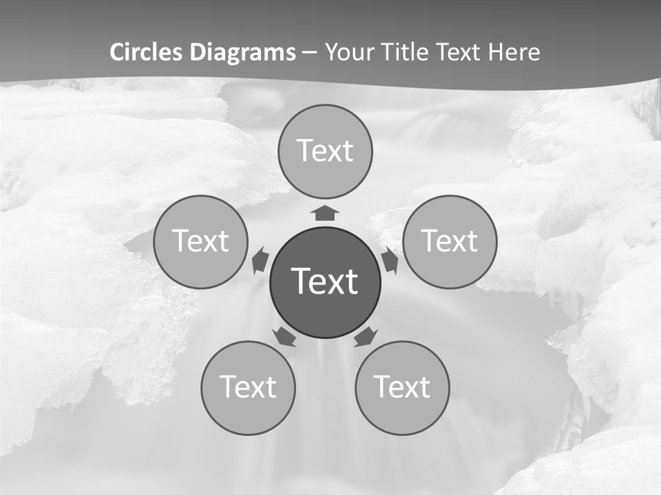 Cold Snow Nature PowerPoint Template