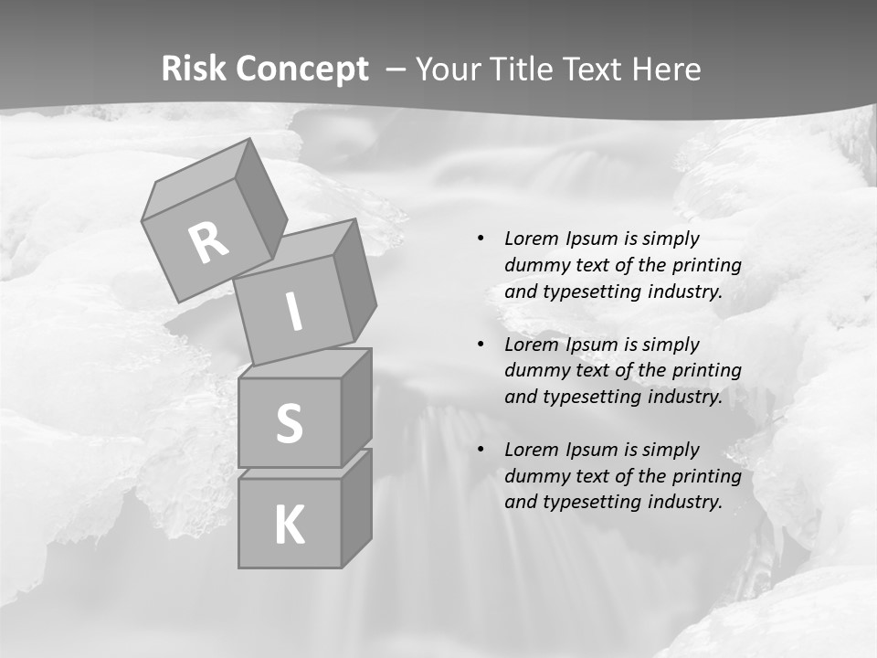 Cold Snow Nature PowerPoint Template