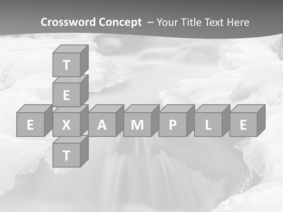 Cold Snow Nature PowerPoint Template