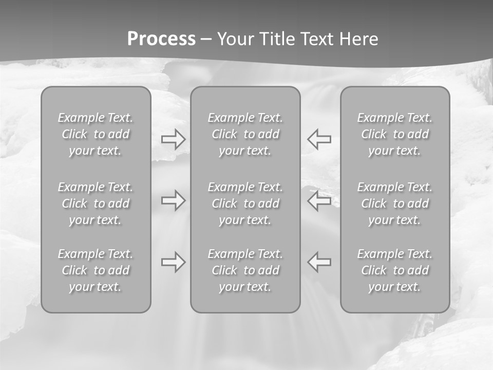 Cold Snow Nature PowerPoint Template