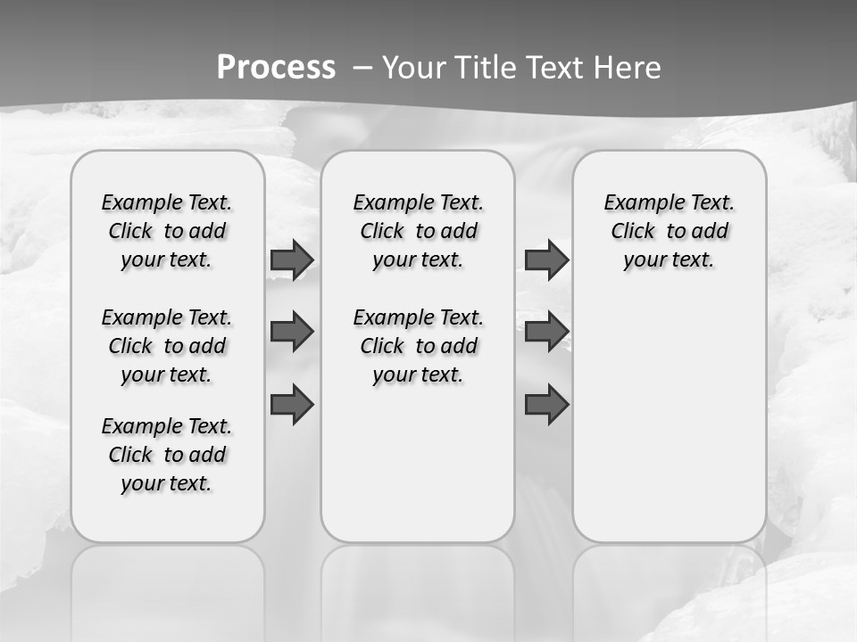 Cold Snow Nature PowerPoint Template