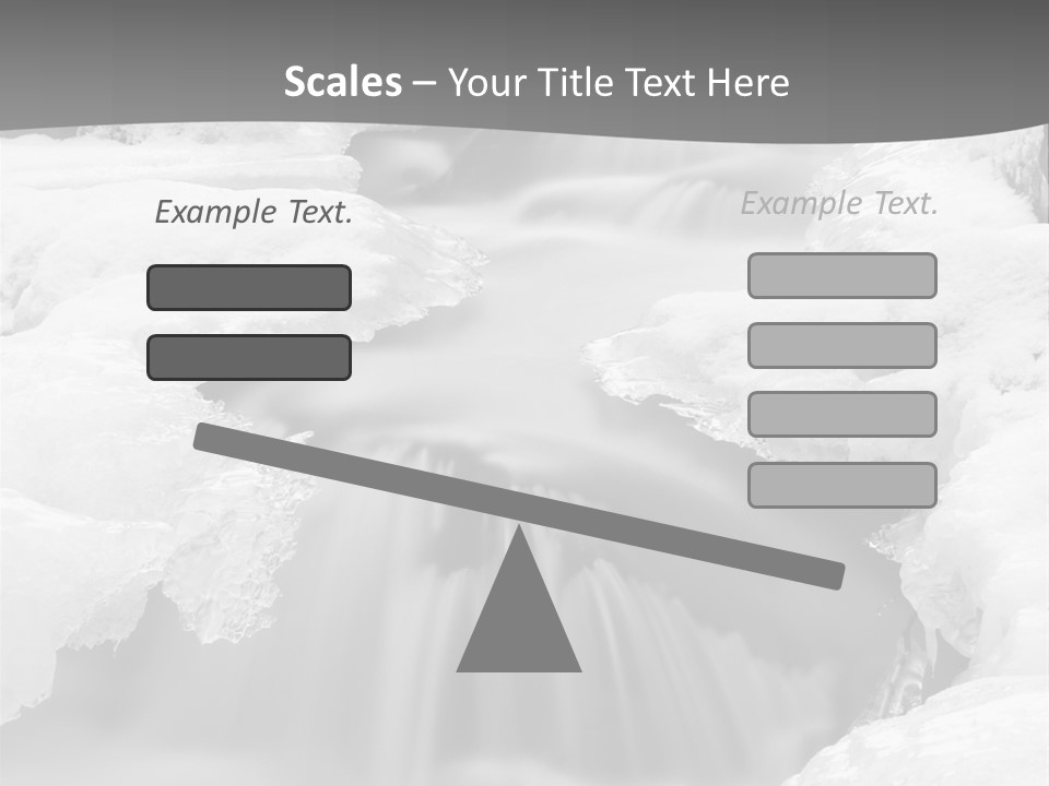 Cold Snow Nature PowerPoint Template