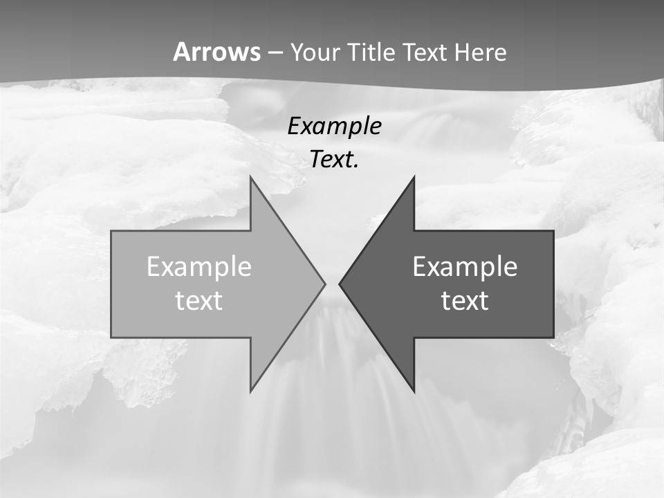 Cold Snow Nature PowerPoint Template