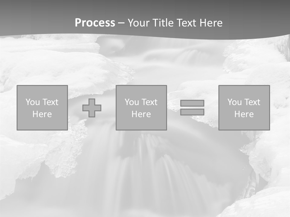 Cold Snow Nature PowerPoint Template
