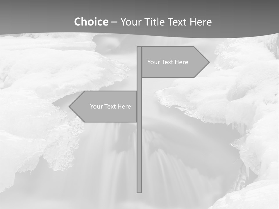 Cold Snow Nature PowerPoint Template