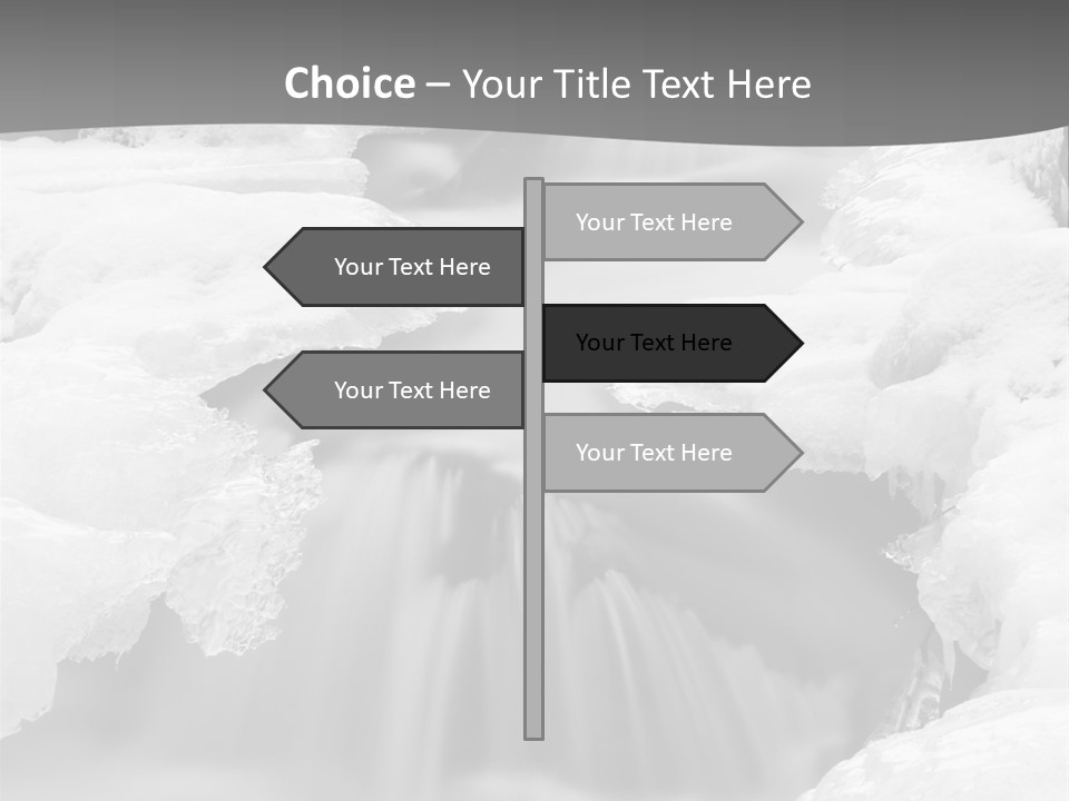 Cold Snow Nature PowerPoint Template