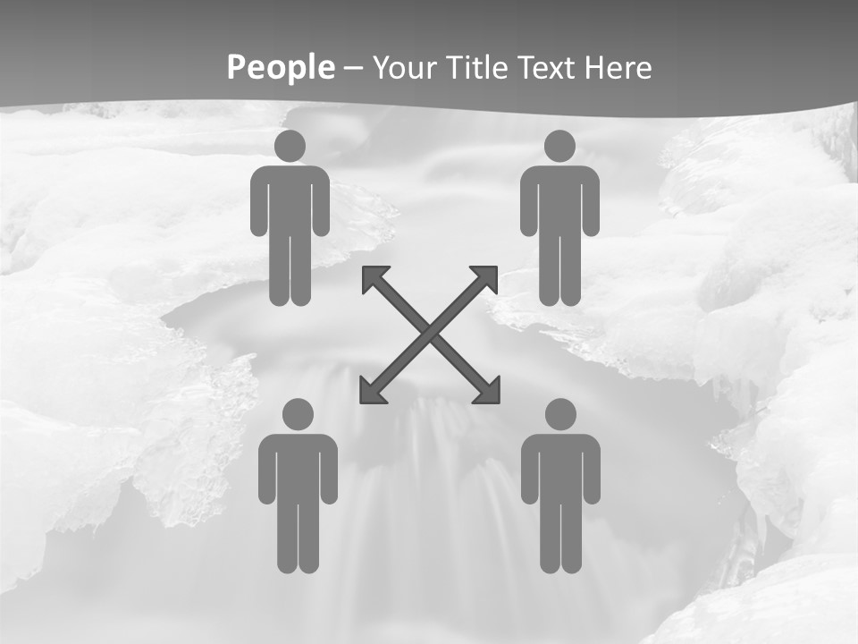 Cold Snow Nature PowerPoint Template