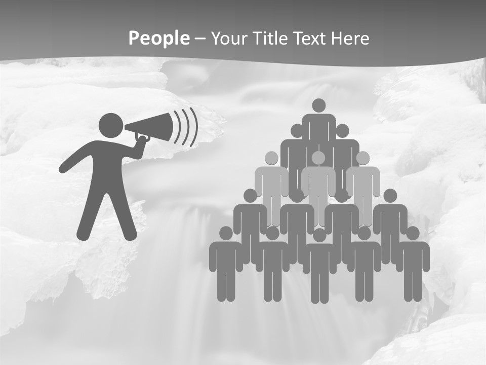 Cold Snow Nature PowerPoint Template