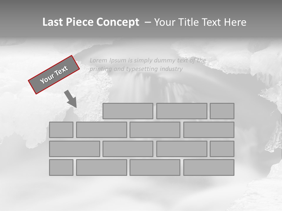 Tourism Wallpaper Natural PowerPoint Template