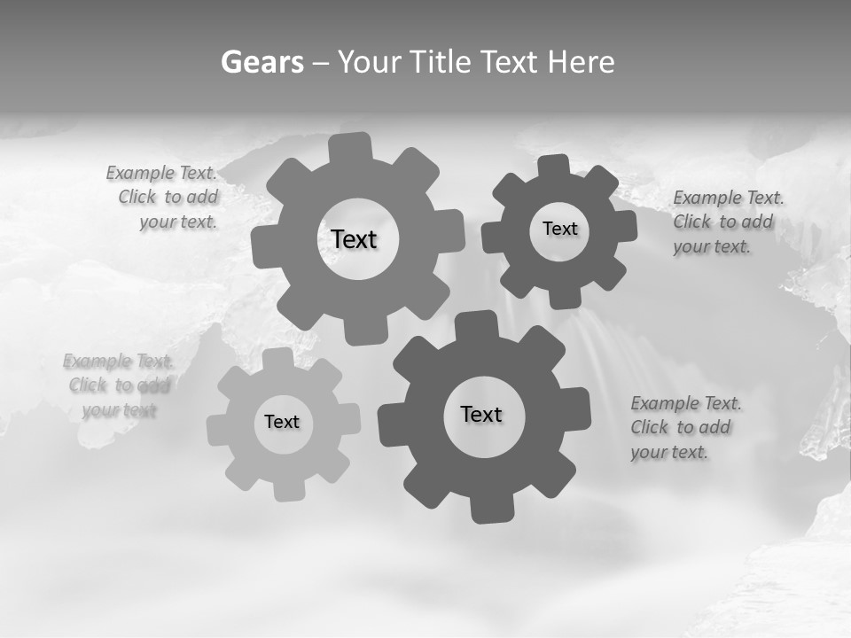 Tourism Wallpaper Natural PowerPoint Template