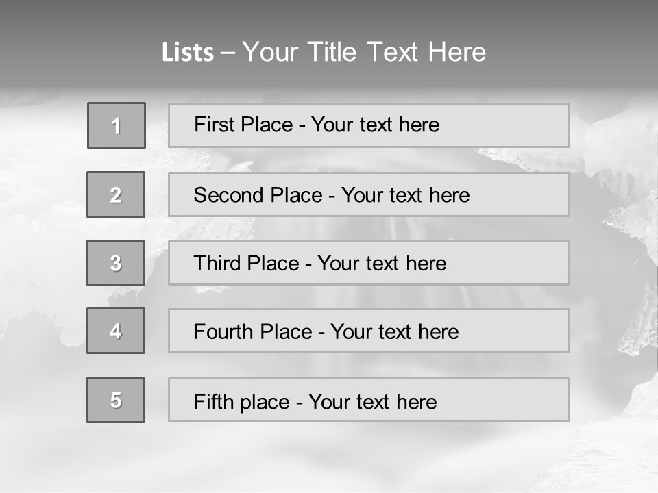 Tourism Wallpaper Natural PowerPoint Template