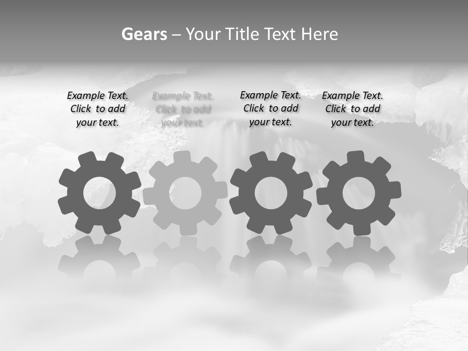 Tourism Wallpaper Natural PowerPoint Template