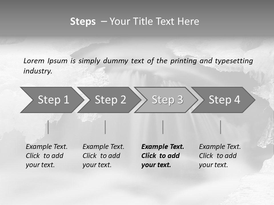 Tourism Wallpaper Natural PowerPoint Template