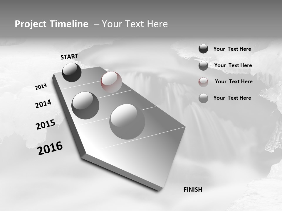 Tourism Wallpaper Natural PowerPoint Template