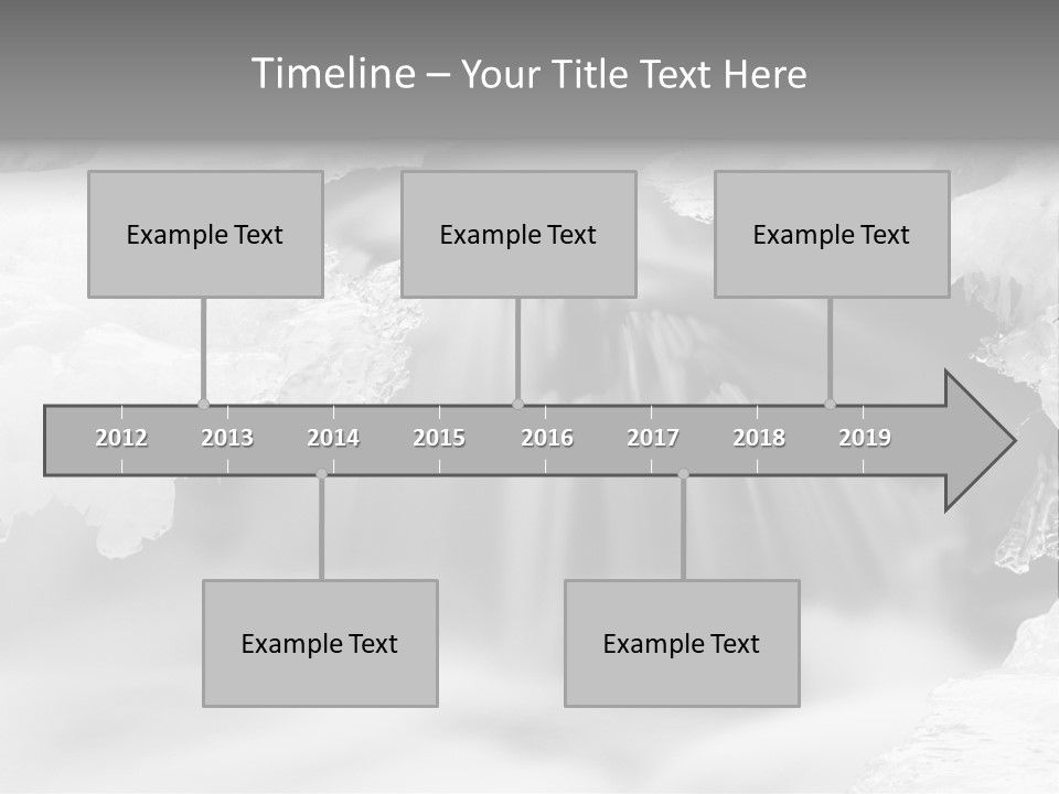 Tourism Wallpaper Natural PowerPoint Template